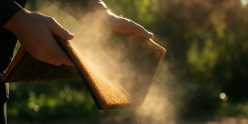 se puede denunciar a un vecino por sacudir por la ventana